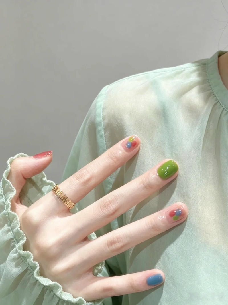 Album nail nhiều màu thu hút nhất
