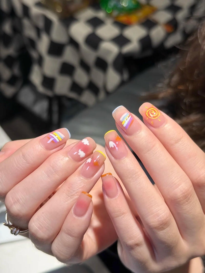 Album nail pastel thu hút nhất