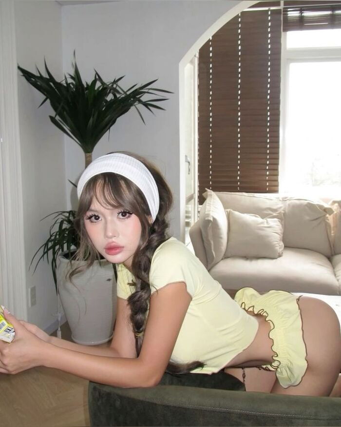 Ảnh gái xinh váy ngắn cute đáng yêu đẹp