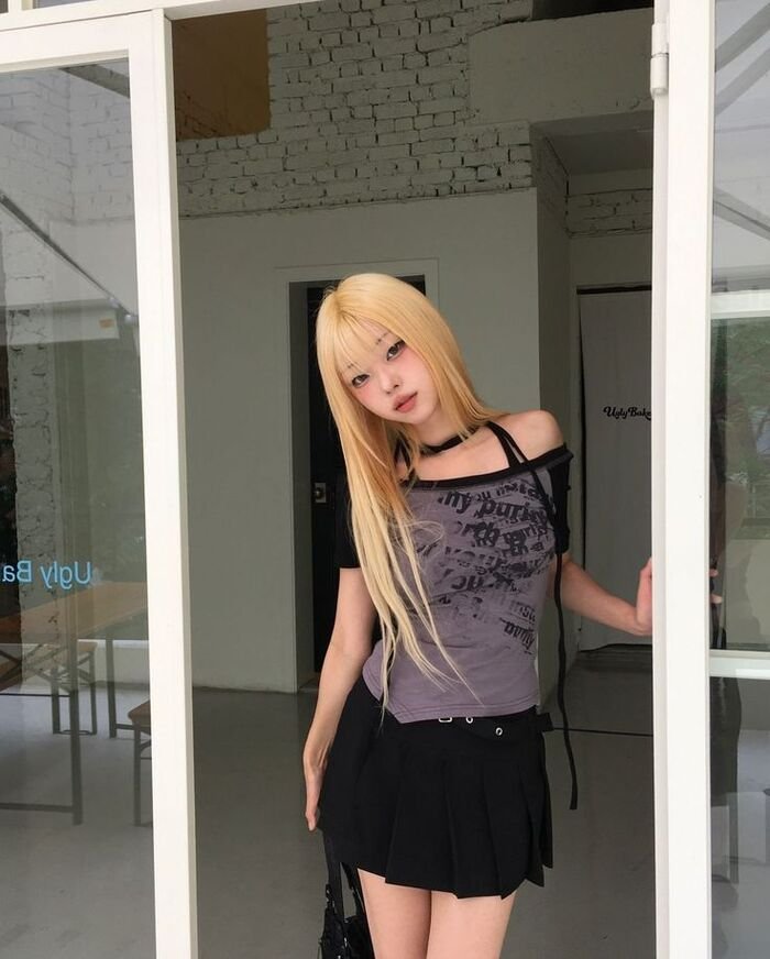 Ảnh gái xinh váy ngắn cute đáng yêu hd