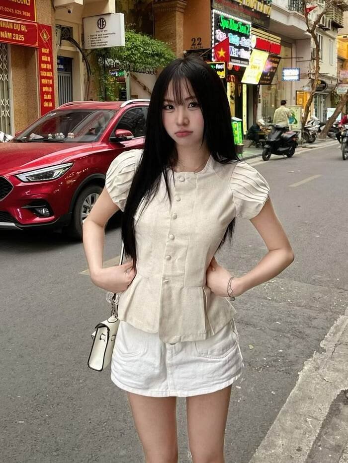 Ảnh gái xinh váy ngắn hot nàng thơ đẹp
