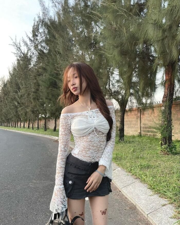 Ảnh gái xinh váy ngắn siêu cute