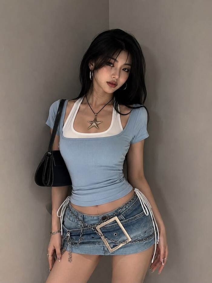 Ảnh gái xinh váy ngắn