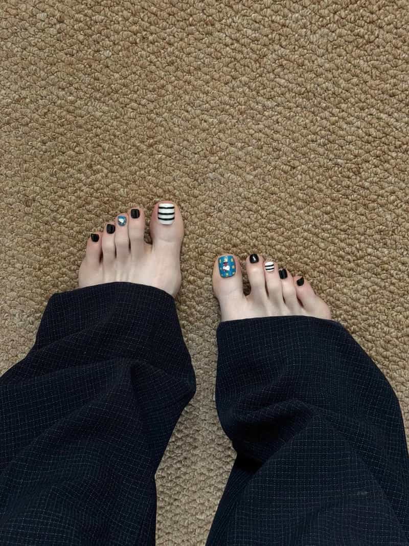Bộ nail chân kẻ mới chất lượng cao