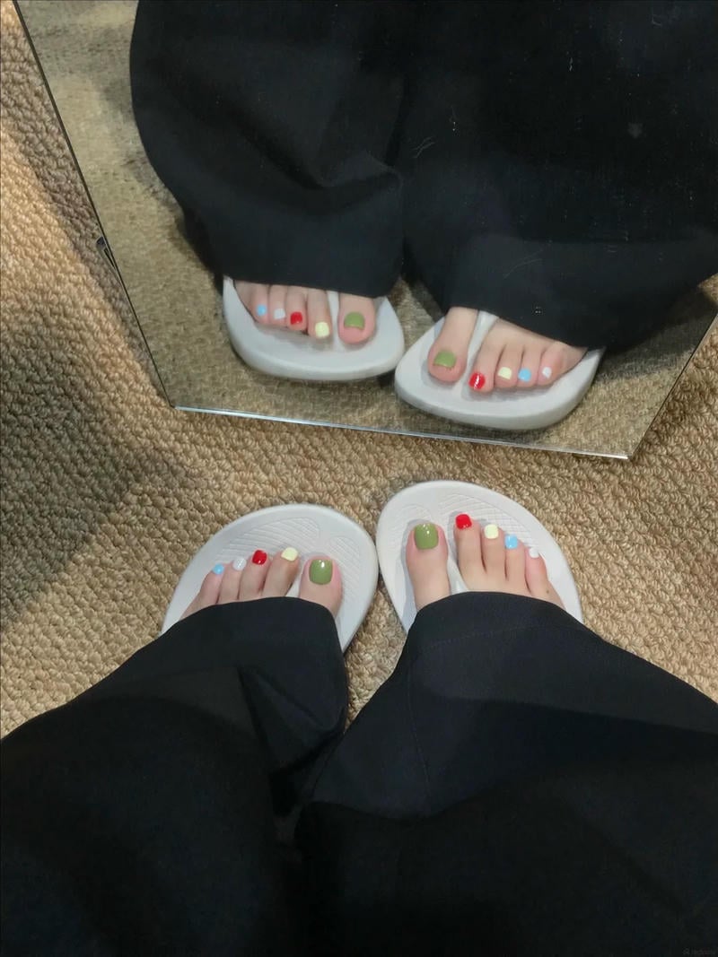 Bộ nail chân màu pastel mới chất lượng cao