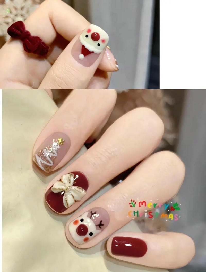 Bộ nail noel mới chất lượng cao