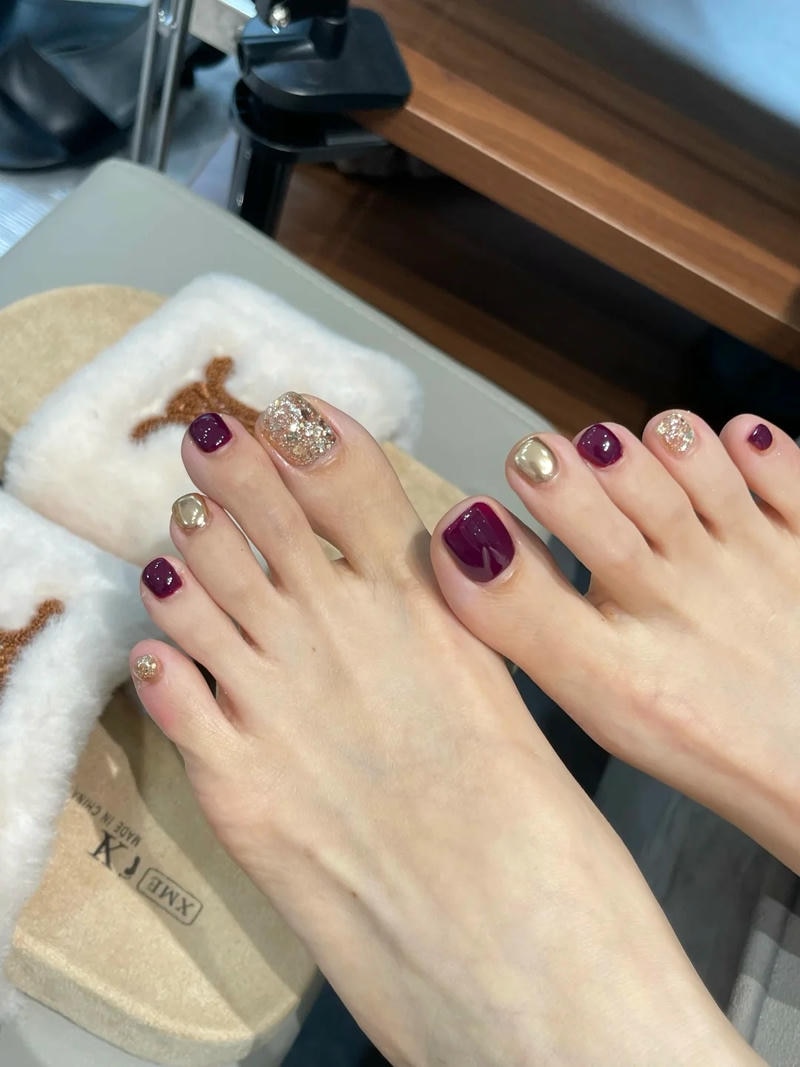 Bộ sưu tập nail chân cho người trung tuổi chất lượng nhất