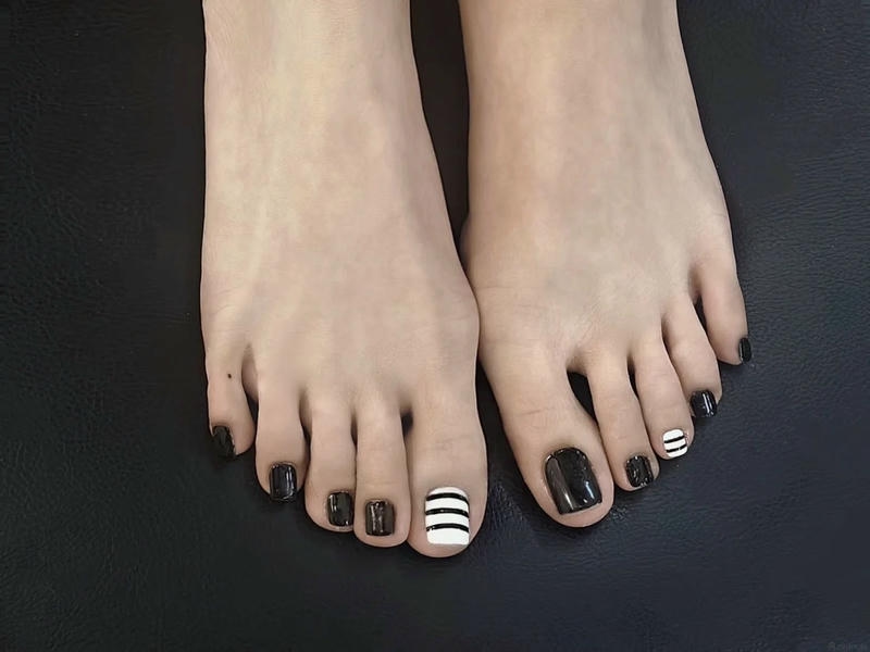 Bộ sưu tập nail chân kẻ chất lượng cao