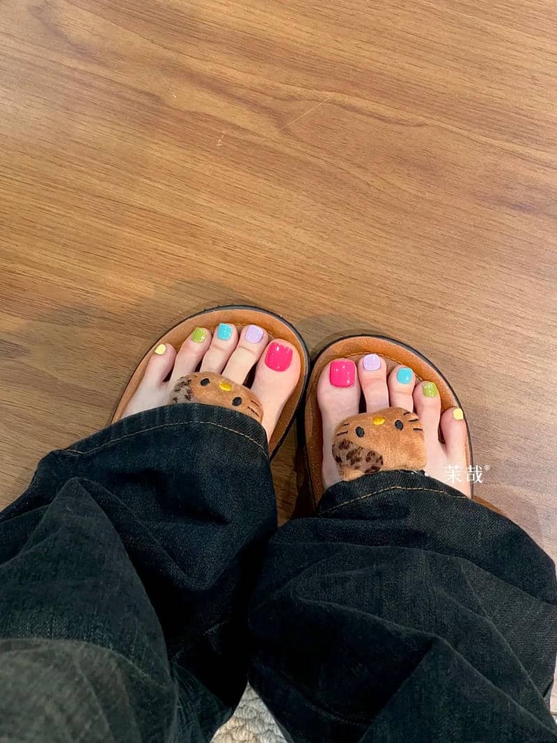 Bộ sưu tập nail chân màu pastel chất lượng nhất