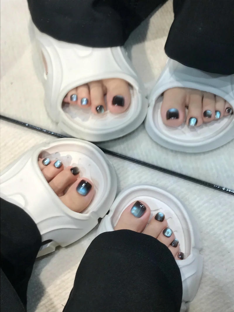 Bộ sưu tập nail chân ombre cực đẹp