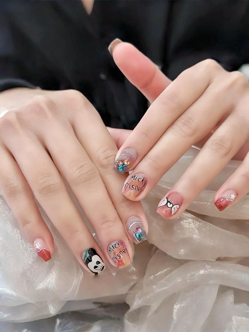 Bộ sưu tập nail chuột mickey chất lượng cao