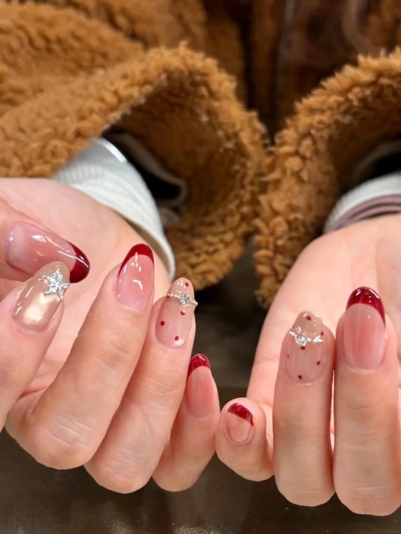 Bộ sưu tập nail đỏ đẹp cực đẹp