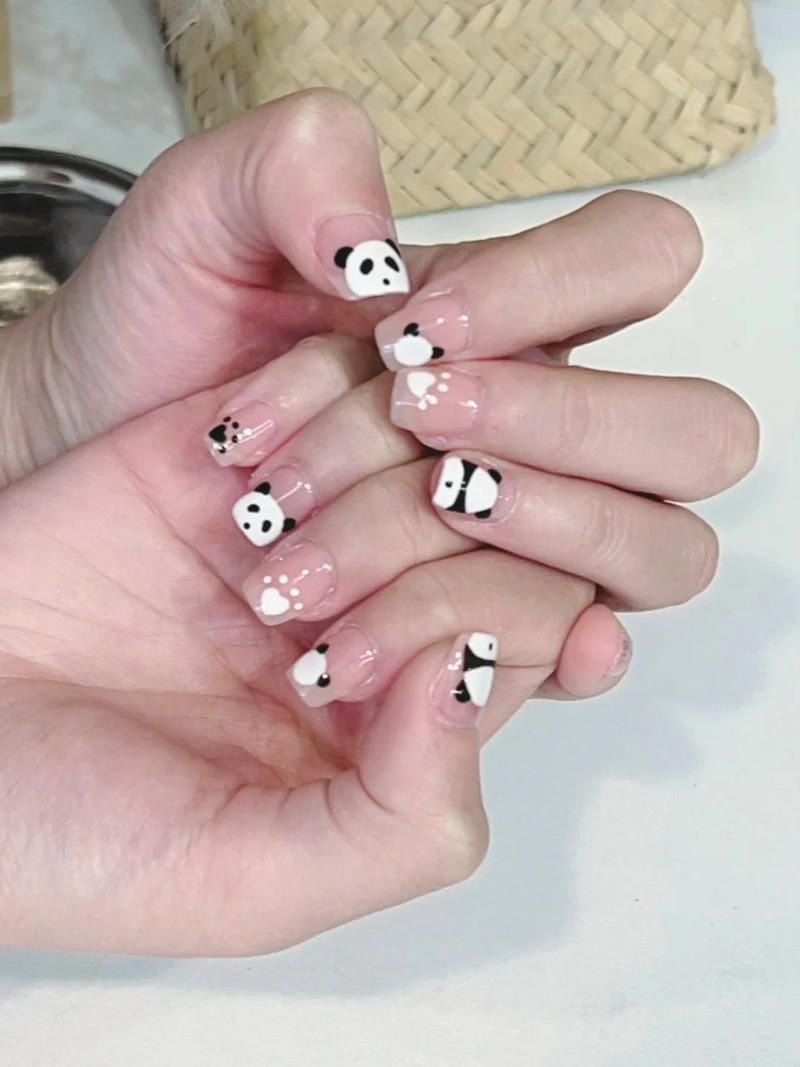 Bộ sưu tập nail gấu trúc chất lượng nhất