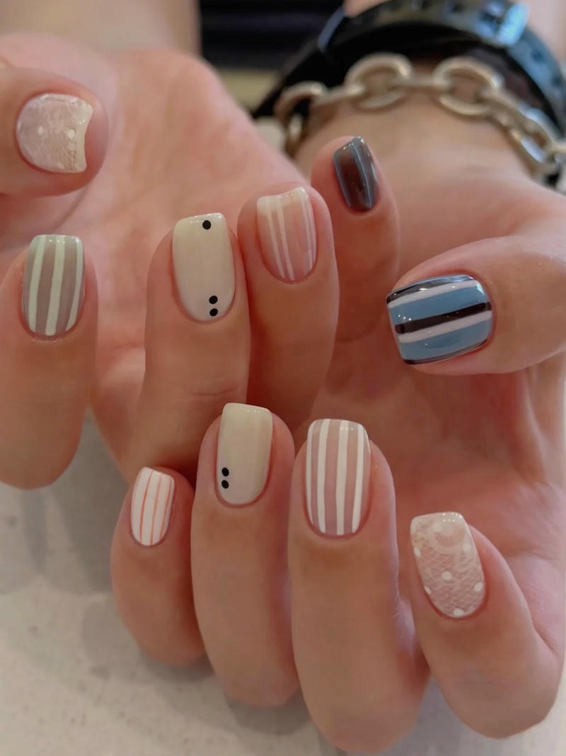 Bộ sưu tập nail kẻ chất lượng nhất
