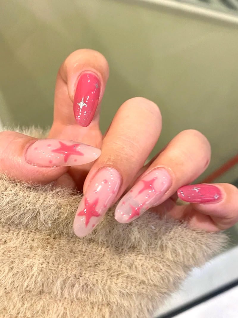Bộ sưu tập nail màu hồng mới nhất
