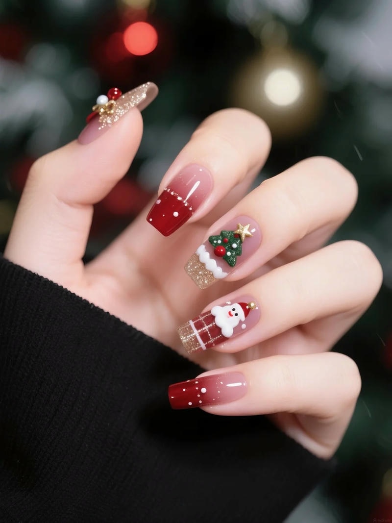Bộ sưu tập nail noel chất lượng cao