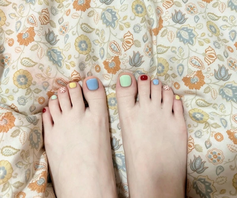 Khám phá kho nail chân cho học sinh cực đẹp