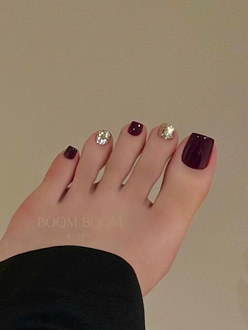 Khám phá kho nail chân cho người trung tuổi cực đẹp