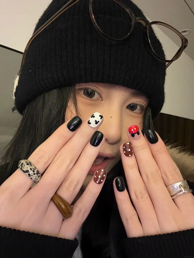 Khám phá kho nail chuột mickey cực đẹp