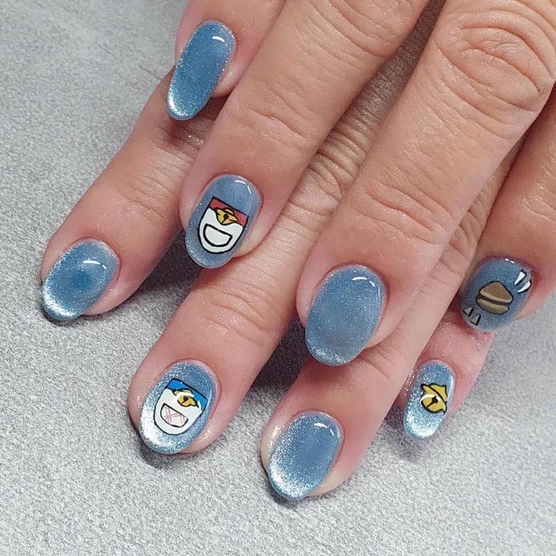 Khám phá kho nail vẽ doraemon cuốn hút