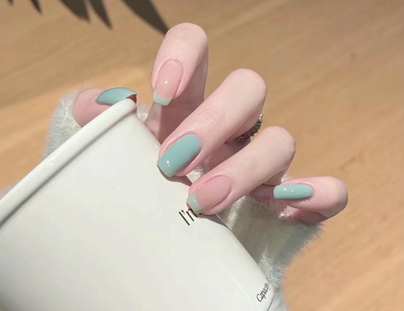 Khám phá nail 2 màu cuốn hút