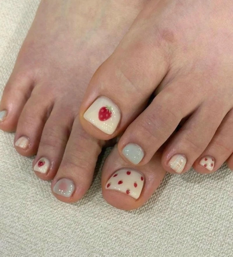 Khám phá nail chân cho học sinh đẹp