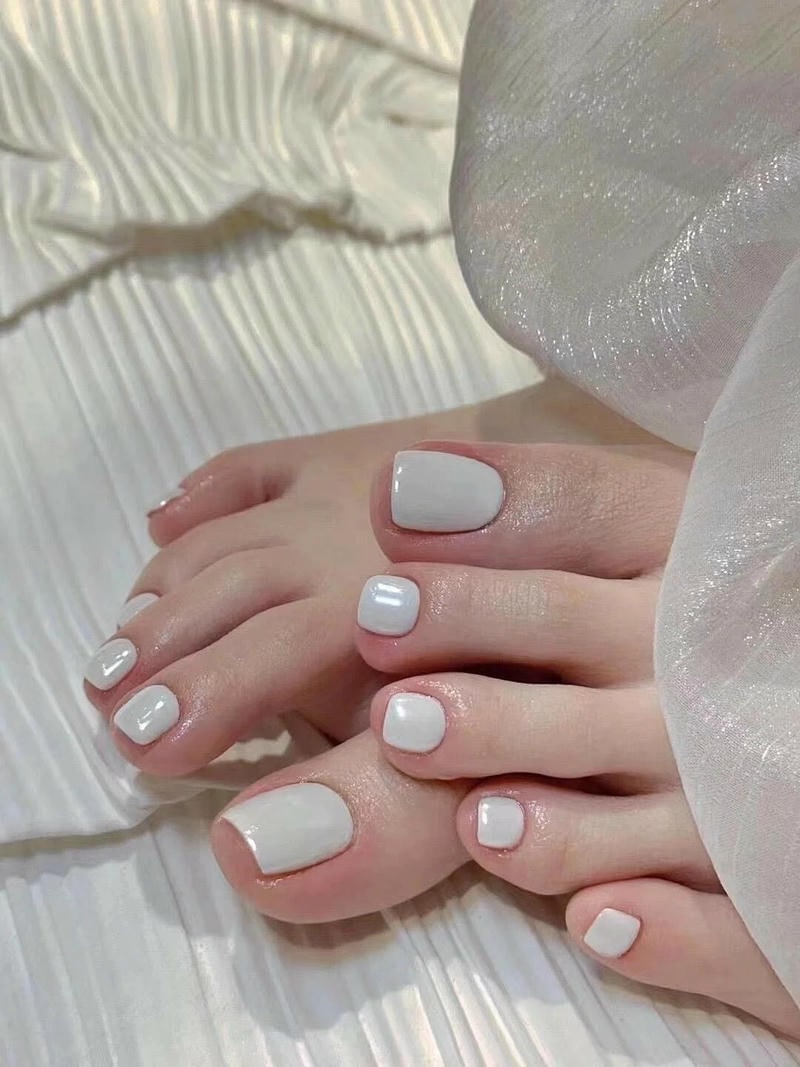 Khám phá nail chân cô dâu đẹp nhất