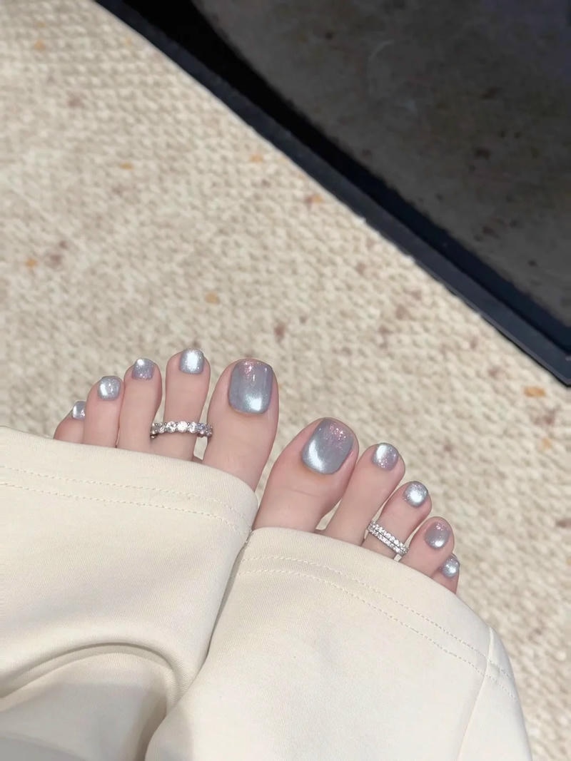 Khám phá nail chân ombre đẹp