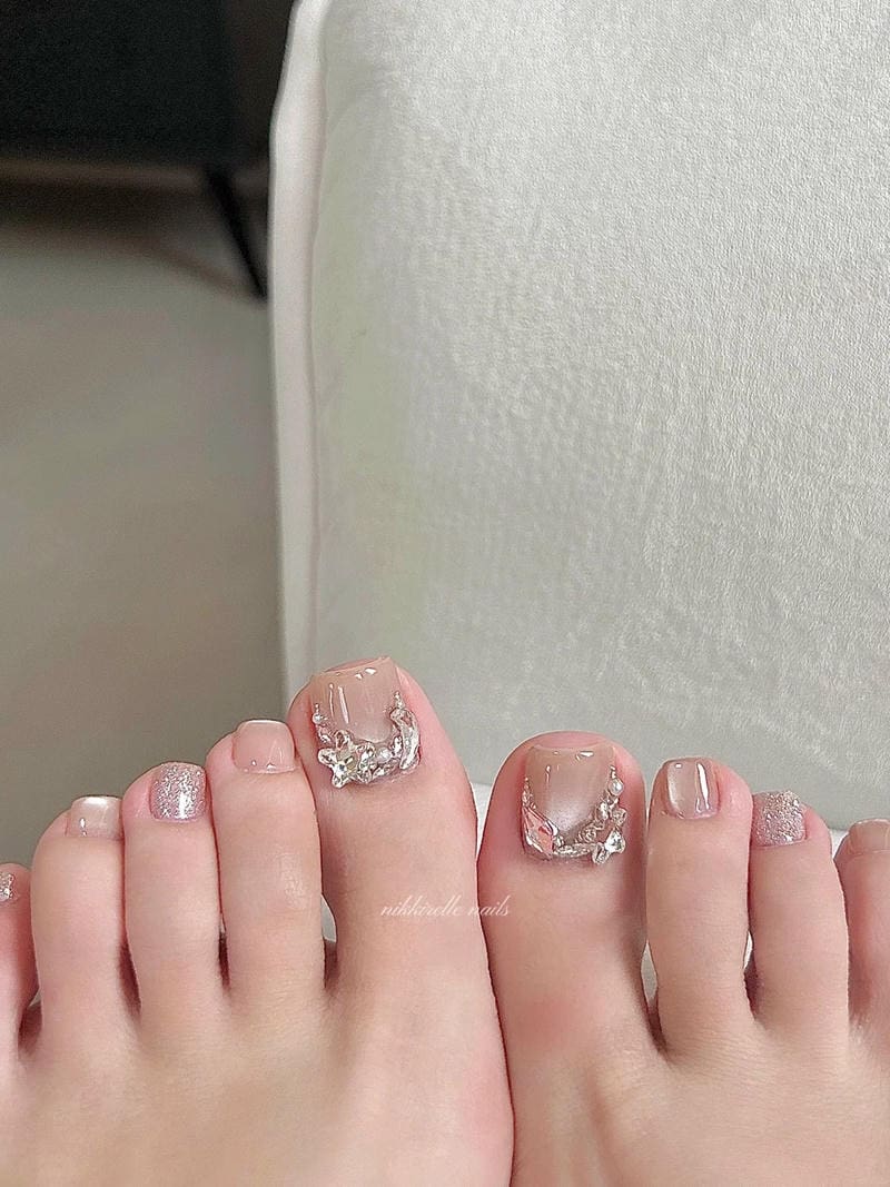 Khám phá nail chân sang chảnh đẹp nhất