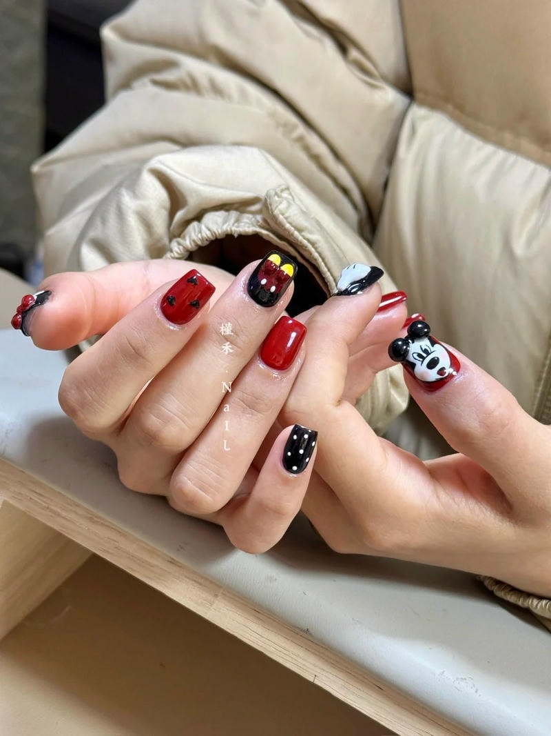 Khám phá nail chuột mickey đẹp nhất