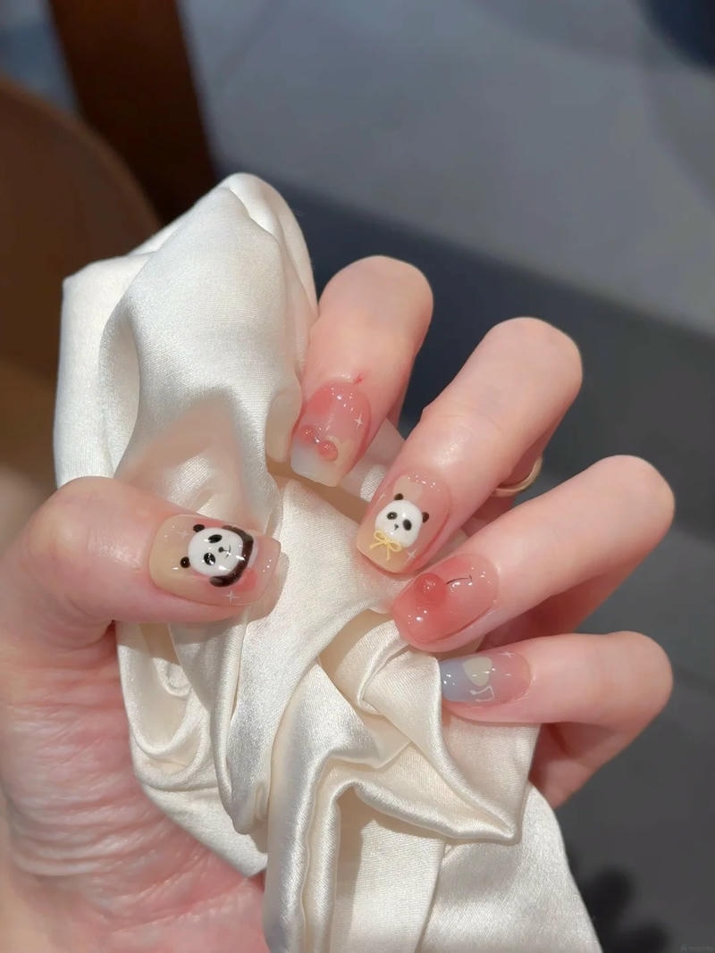 Khám phá nail gấu trúc đẹp nhất