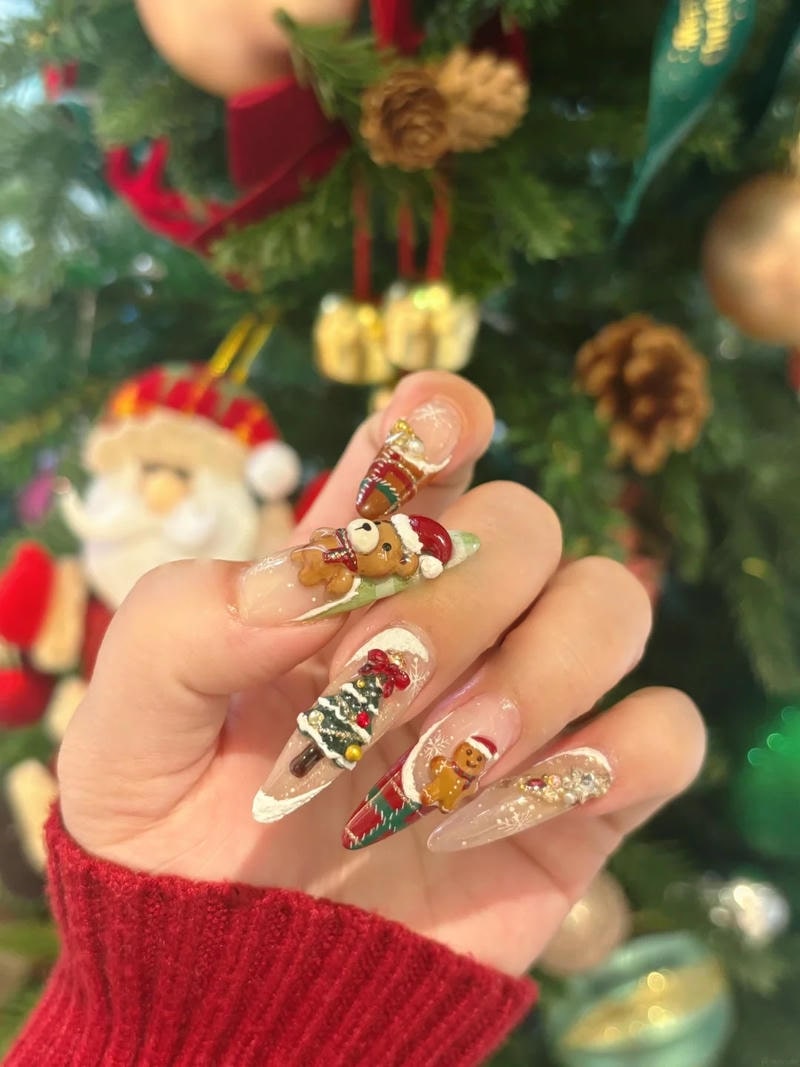 Khám phá nail noel cuốn hút
