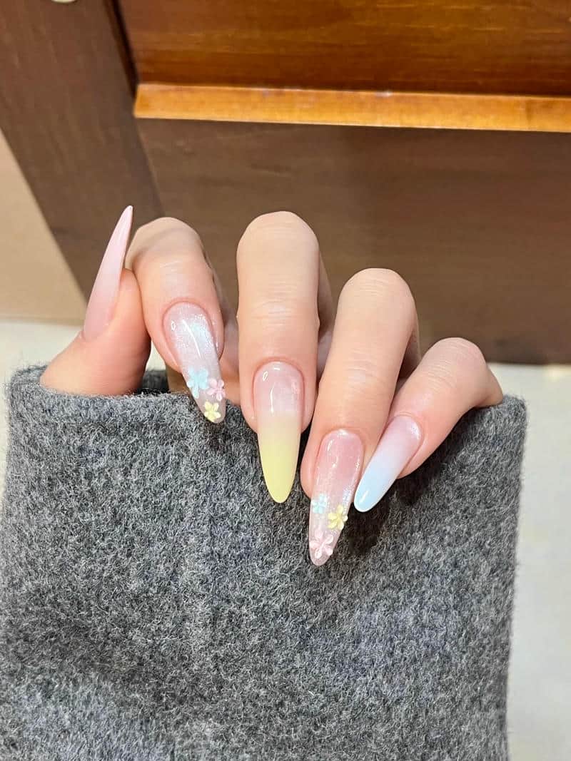 Khám phá nail ombre thu hút