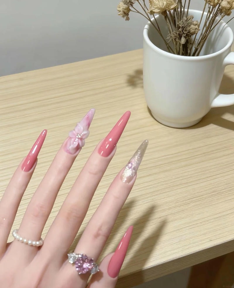 Kho nail màu hồng chất lượng cao