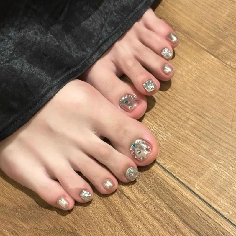 Loạt nail chân sang chảnh đẹp
