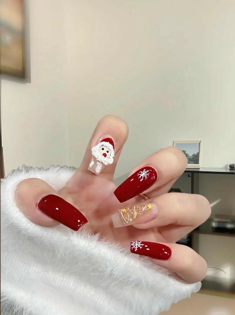 Loạt nail noel đẹp