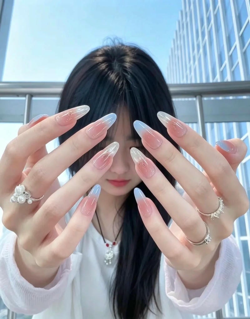 Loạt nail ombre đẹp