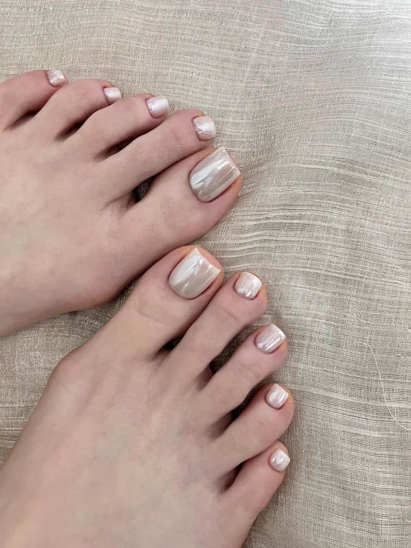 Ngắm bộ nail chân sang chảnh mới chất lượng cao
