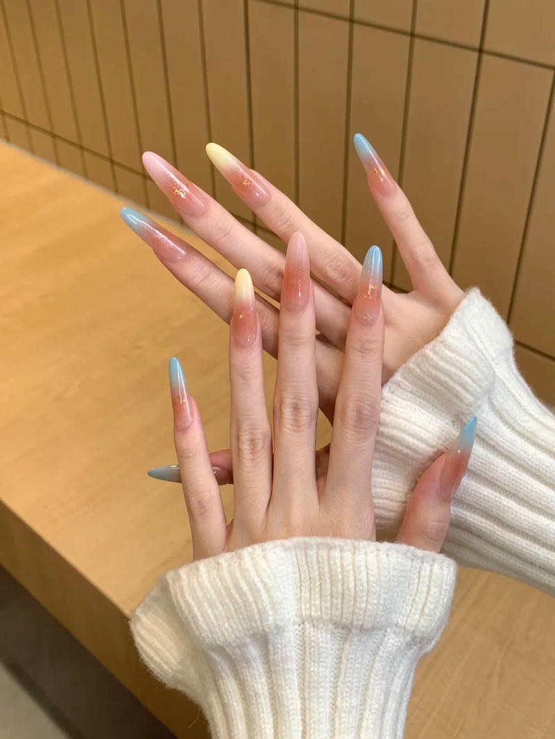 Ngắm bộ nail ombre mới chất lượng cao