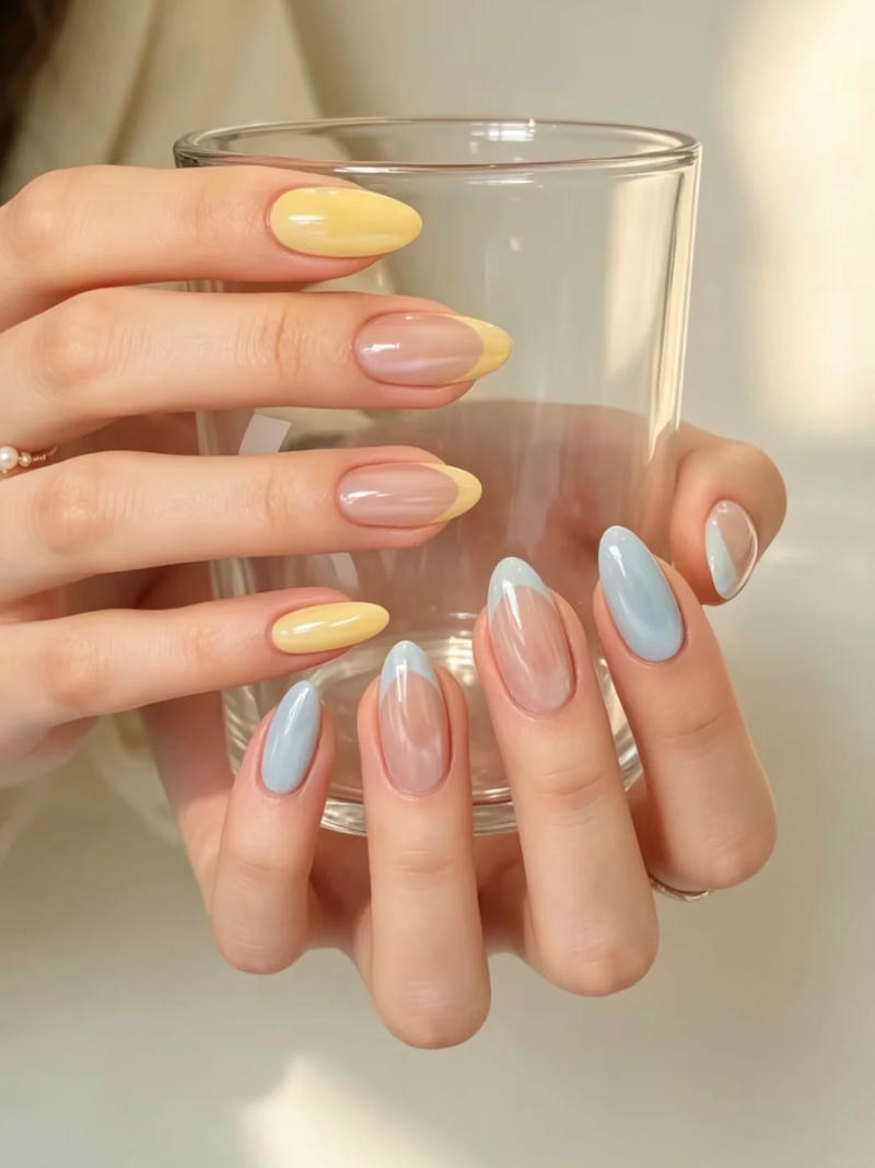 Ngắm bộ nail sơn đầu móng mới chất lượng cao
