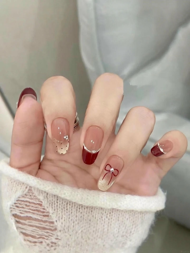 Ngắm nail đỏ đẹp mới