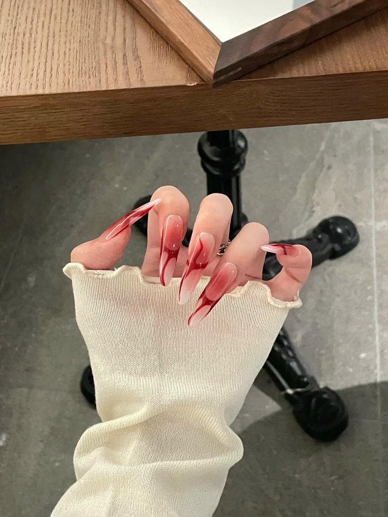 Ngắm nail ngọn lửa hot
