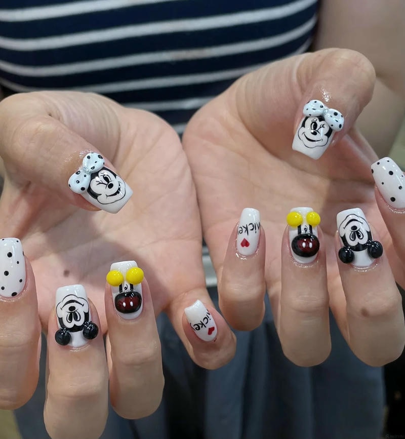 Tải nail chuột mickey mới nhất