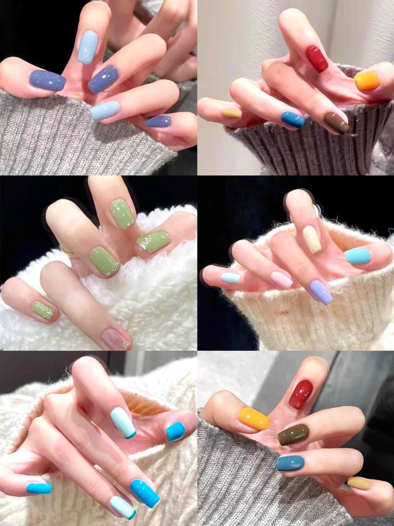 Tải nail nhiều màu mới nhất