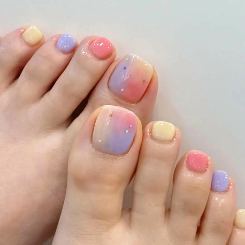 Tải về nail chân màu pastel miễn phí
