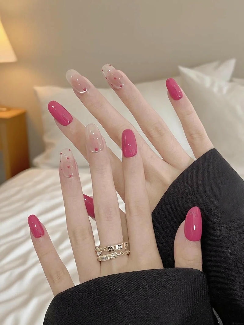 Tải về nail màu hồng mới