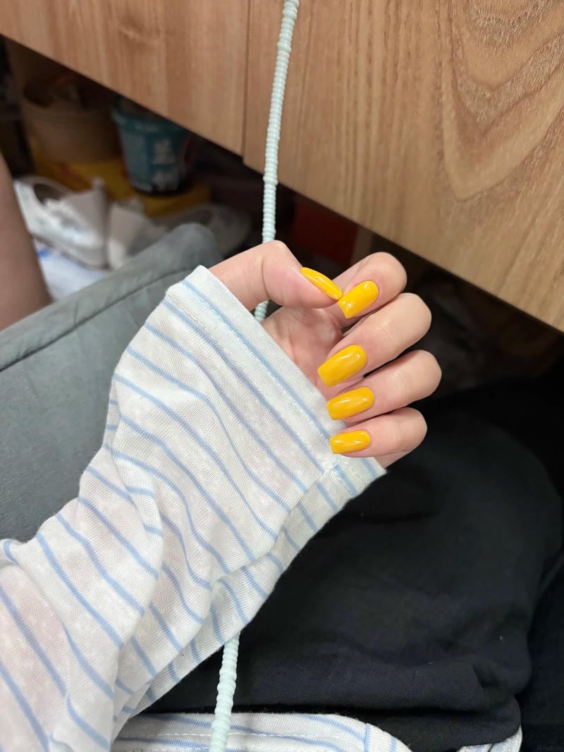 Tải về nail màu vàng mới