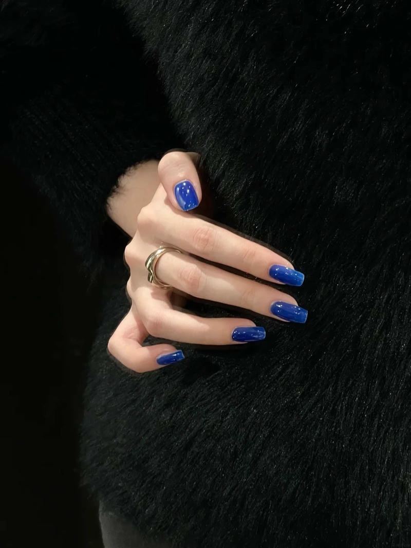 Tải về nail màu xanh coban miễn phí