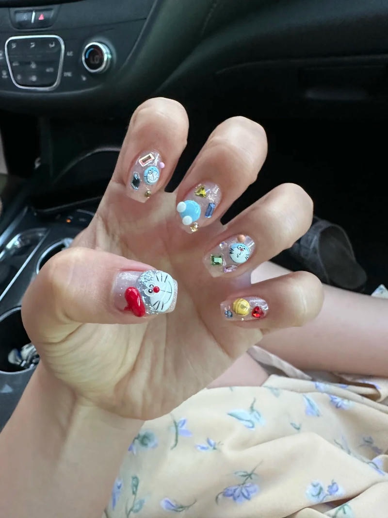 Tải về nail vẽ doraemon miễn phí