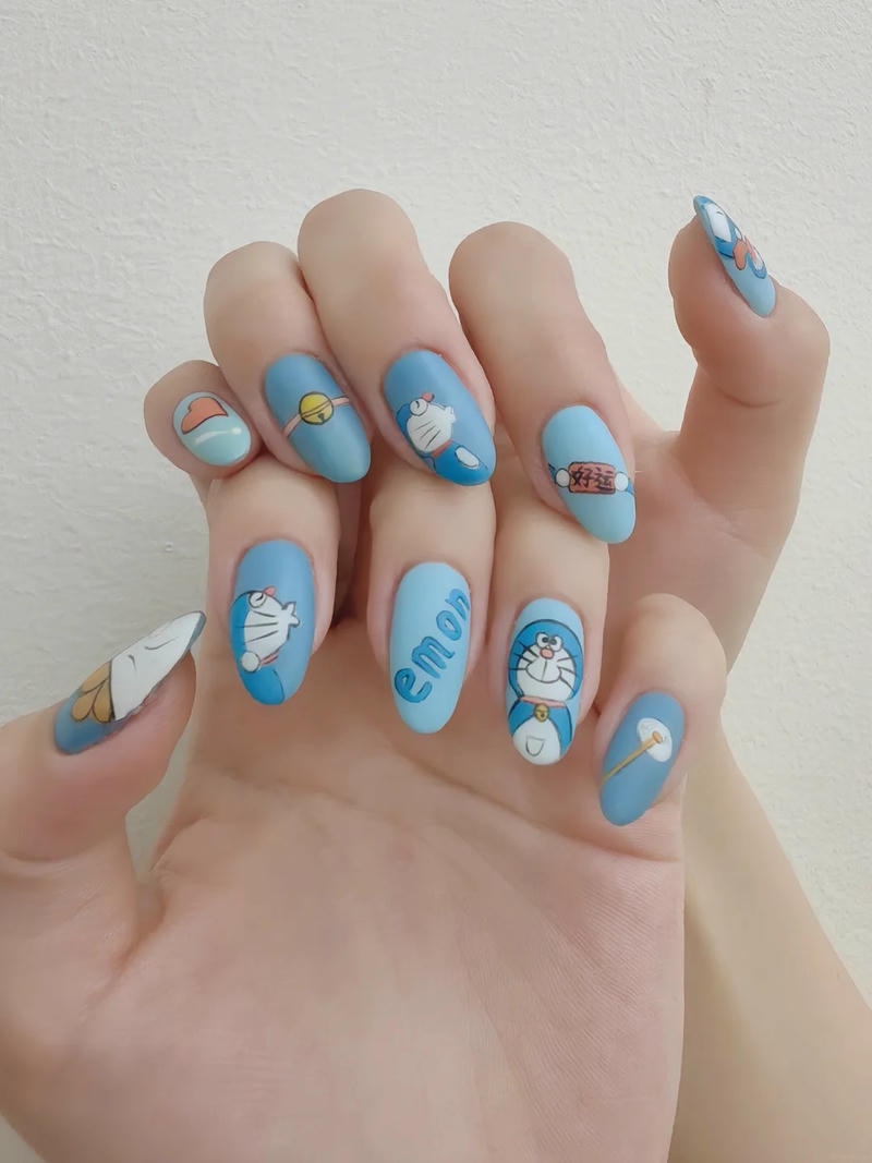 Tải về nail vẽ doraemon mới